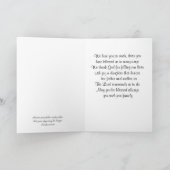 Een bedankt kaartje voor een dochter die een giver feestdagen kaart (Binnen)