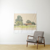 Een Bedfordshire Farmyard (19e eeuw) Wandkleed (In situ)