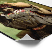 Een bedoeïenvrouw, Tunis, Tunesië  Fotochrom Poster (Hoek)