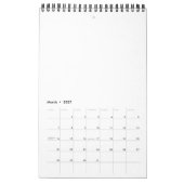 Een bedorven, bedorven hond regelt mijn leven kalender (Mar 2027)