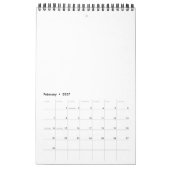 Een bedorven, bedorven hond regelt mijn leven kalender (Feb 2027)