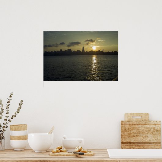 Een beeld van NYC 1 Poster (Keuken)