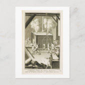 Een beeldhouwer uit de "Encyclopedie des S Briefkaart (Voorkant)