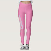 Een been konijn leggings (Voorkant)