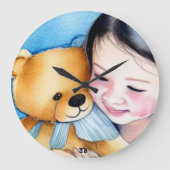 Een Beer bedekken Grote Klok (Voorkant)