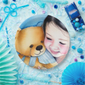 Een Beer bedekken Papieren Bordje (Feest)