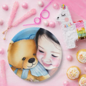 Een Beer bedekken Papieren Bordje (Feest)