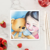 Een Beer bedekken Servet (Insitu)