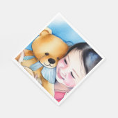 Een Beer bedekken Servet (Hoek)