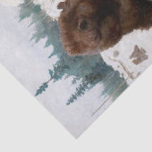 Een Beer door Philip Russell Goodwin Tissuepapier (Detail)