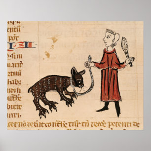 Een Beer Keeper uit 'Decret de Gratien' Poster