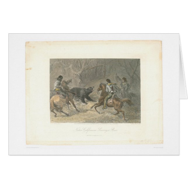 Een Beer lasoing (1178A) (Voorkant Horizontaal)