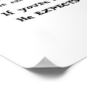 Een Beer worden Poster (Hoek)