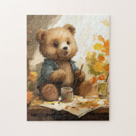 Een Beer-y speciale puzzel voor jonge ontdekkingsr