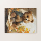 Een Beer-y speciale puzzel voor jonge ontdekkingsr Legpuzzel (Horizontaal)