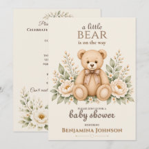 Een Beertje Is Op Weg Baby Shower