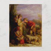 Een beet geven briefkaart (Voorkant)