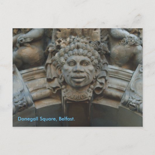 Een beetje Afrika in Belfast Briefkaart (Voorkant)