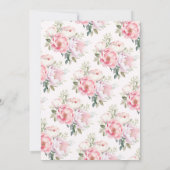 Een beetje Ballerina Swan Lake Tweede verjaardag Kaart (Achterkant)