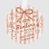 Een beetje Bambina Acrylic Ornament (voorkant)