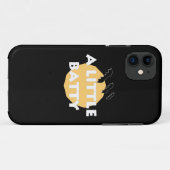 Een beetje Batty Grappig citaat Bats en Moon Hallo Case-Mate iPhone Case (Achterkant (horizontaal))
