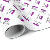 Een beetje Batty Halloween en geschenken Cadeaupapier (Rol Hoek)