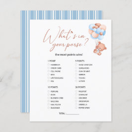 Een beetje bearly baby Wat zit er in je handtas?