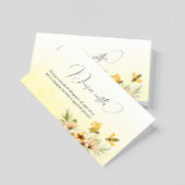 Een beetje Bee Diaper Raffle Baby shower Informatiekaartje