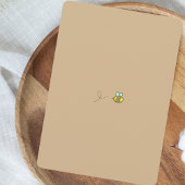 Een beetje Beer welp Baby shower Bedankkaart