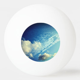 Een beetje bewolking pingpongbal
