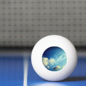Een beetje bewolking pingpongbal (Net)
