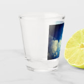 Een beetje bewolking shot glas (Links)