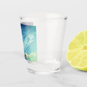 Een beetje bewolking shot glas (Rechts)