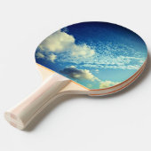 Een beetje bewolking tafeltennisbatje (Voorkant Gekanteld)