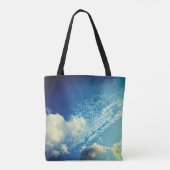 Een beetje bewolking tote bag (Achterkant)