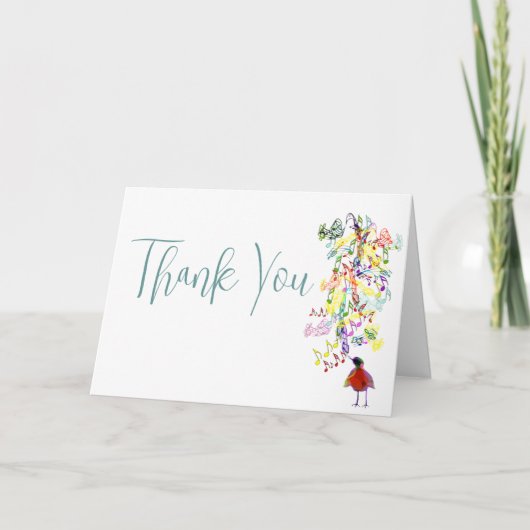 Een beetje Birdie vertelde me zo Feestdagen Kaart (Voorkant)