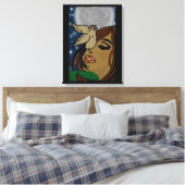 Een beetje Birdy vertelde me dat Canvas afdrukken (Insitu (Slaapkamer))