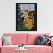 Een beetje Birdy vertelde me dat Canvas afdrukken (Insitu (Woonkamer))