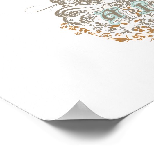 Een beetje Birdy vertelde me. Poster (Hoek)