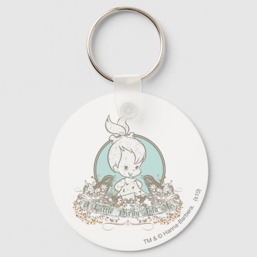 Een beetje Birdy vertelde me. Sleutelhanger (Voorkant)