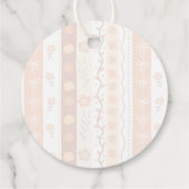 Een beetje blauw Halloween is bijna te wijten aan Bedankjes Labels (Achterkant)