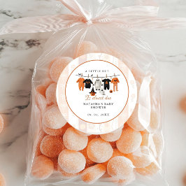 Een beetje blauw Halloween is bijna te wijten aan  Ronde Sticker