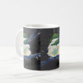 Een beetje blauw - klassieke Mok (Voorkant links)