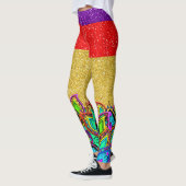 Een beetje Bling Pop Mode Leggings (Links)