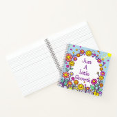 Een beetje bloemenzelfreflectie notitieboek (Binnen)