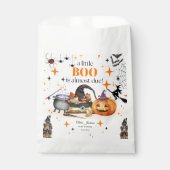 Een beetje boe baby shower babyshower uitnodiginge bedankzakje (Voorkant)