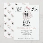 Een beetje boe is bijna te wijten - Halloween Baby Kaart (Voorkant / Achterkant)