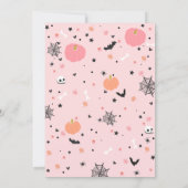 Een beetje boe is bijna te wijten, Schattige spook Kaart (Achterkant)