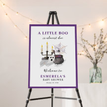 Een beetje boe is bijna terecht Baby shower welkom