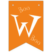 Een beetje Boo Baby shower Welkom bunting banner (Tweede vlag)